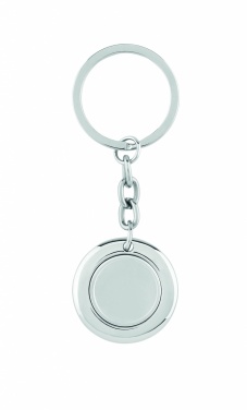 Logotrade corporate gifts photo of: Key ring with token Cēsis